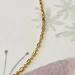 COLAR CHOCKER DOURADA TRABALHADA