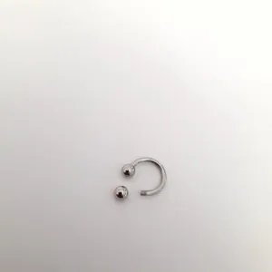 BRINCO PIERCING AÇO INOX BOLINHA