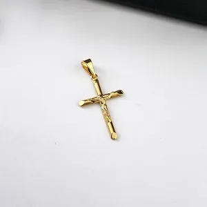 PINGENTE CRUCIFIXO DOURADO