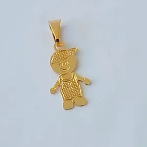 PINGENTE DOURADO MENINO