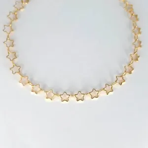 PULSEIRA DOURADA ESTRELAS