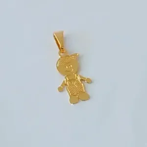 PINGENTE DOURADO MENINO