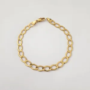 PULSEIRA DOURADA MASCULINA