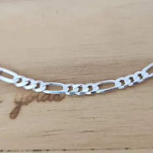 PULSEIRA TRÊS POR UM PRATA 925 - MASCULINO