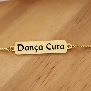 PULSEIRA COM PINGENTE MANDALA DANÇA CURA