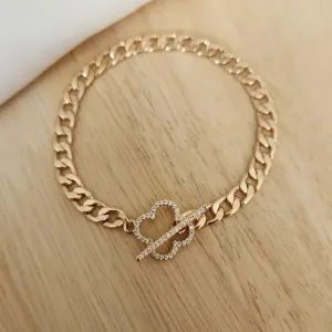 PULSEIRA BRACELETE COM PINGENTE TREVO DE QUATRO FOLHAS CRAVEJADO EM ZIRCÔNIAS INSPIRAÇÃO ALHAMBRA DE VAN CLEEF