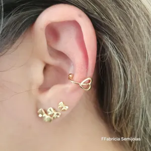 BRINCO PIERCING FAKE CORAÇÃO VAZADO M