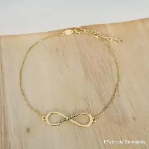 PULSEIRA COM PINGENTE MANDALA INFINITO ABUNDÂNCIA