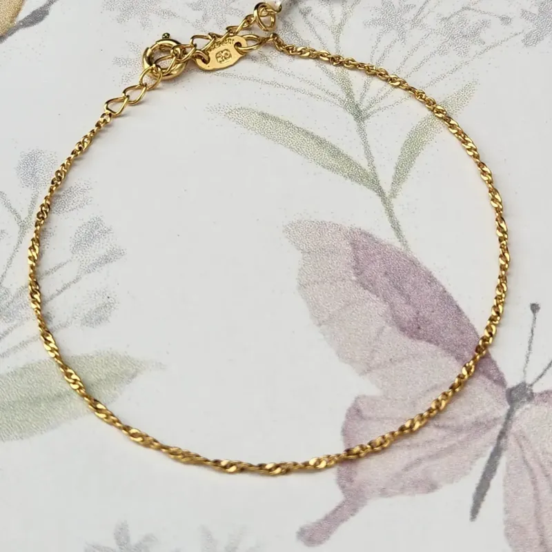 PULSEIRA DOURADA CORRENTE SINGAPURA