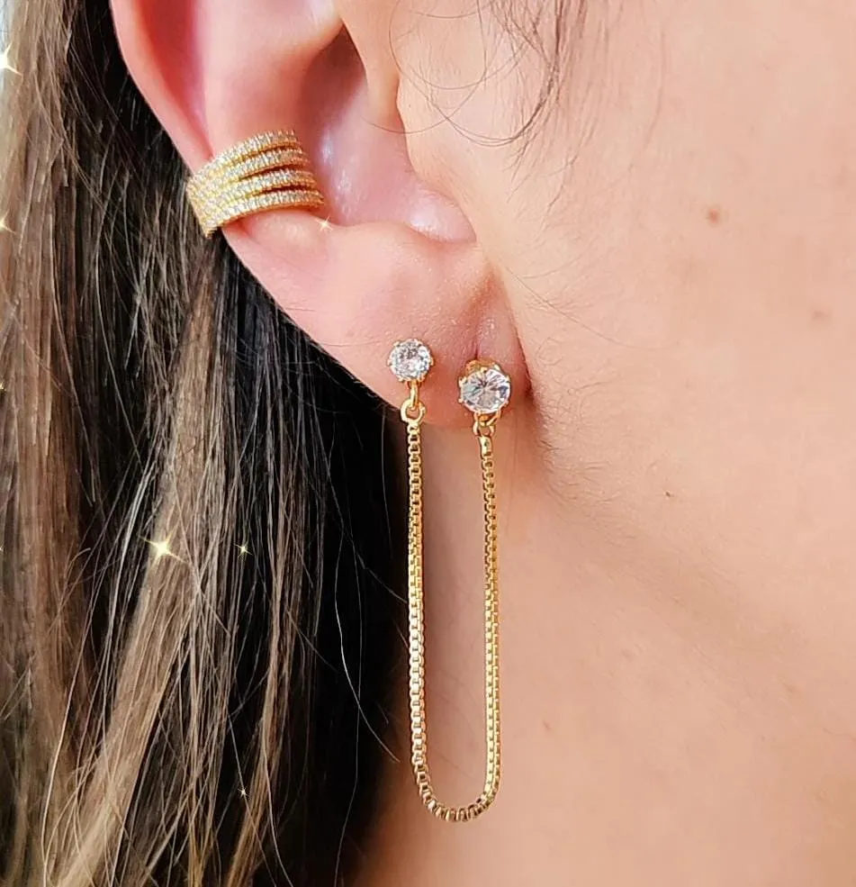 PIERCING FAKE CRAVEJADO EM MICROZIRCÔNIAS