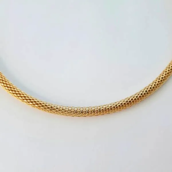 COLAR MALHA CHOKER 35CM +10CM