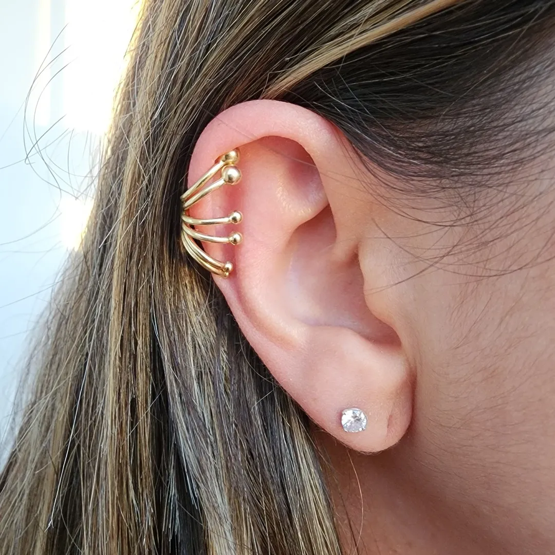 PIERCING FAKE DOURADO