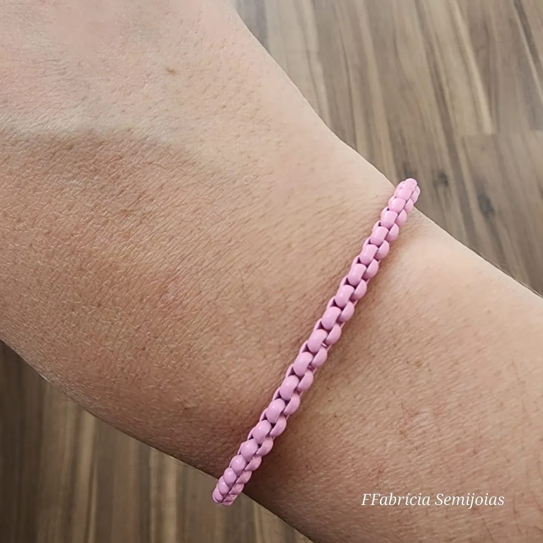 PULSEIRA ROSA VERÃO INFANTIL