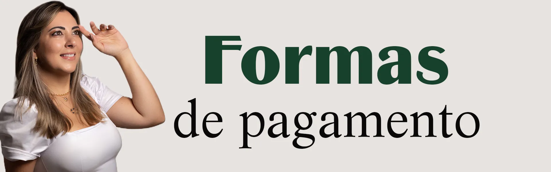 Formas de Pagamento - F Fabricia Semijoias